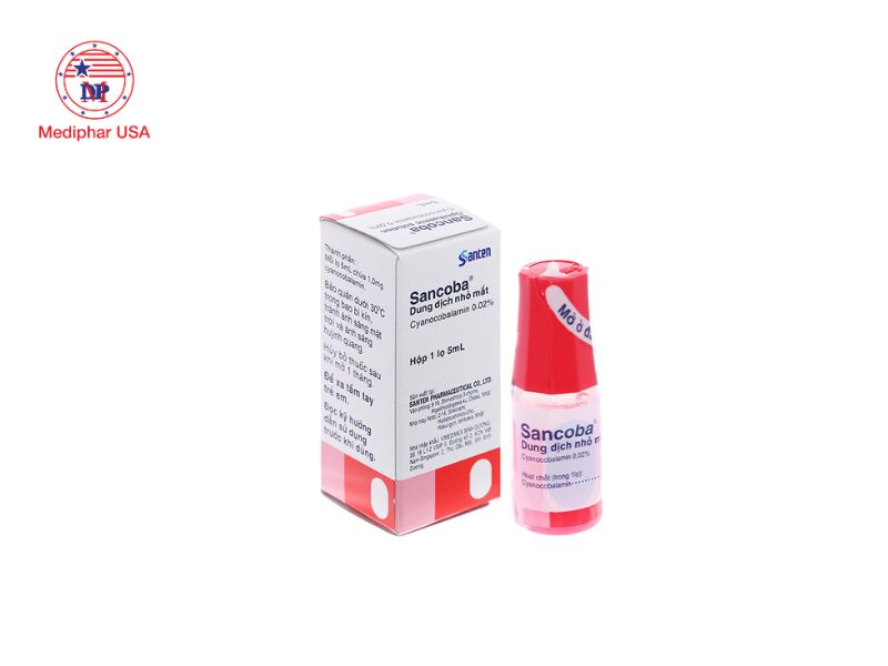 Thuốc nhỏ mắt Sancoba Santen