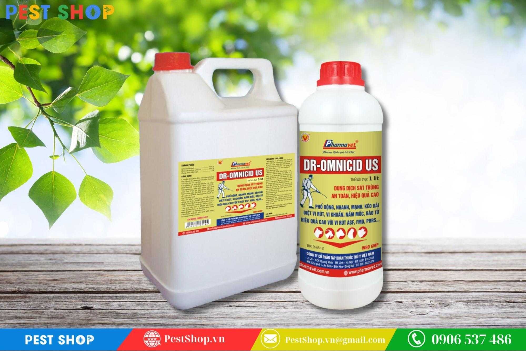 thuốc khử trùng chuồng trại