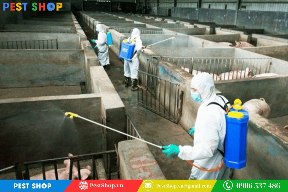 thuốc khử trùng chuồng trại