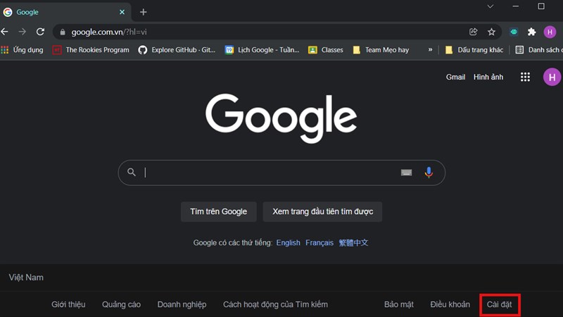 Hướng dẫn cách tắt tìm kiếm an toàn trên Google bằng máy tính