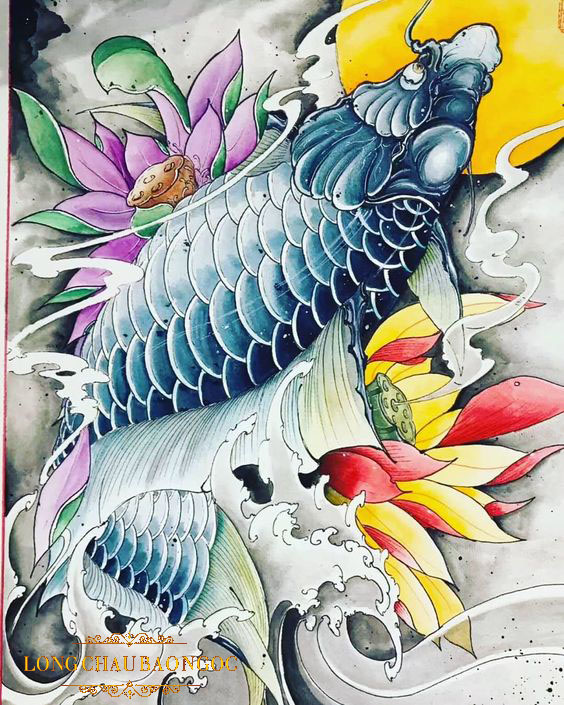 xam ca chep hoa rong 7