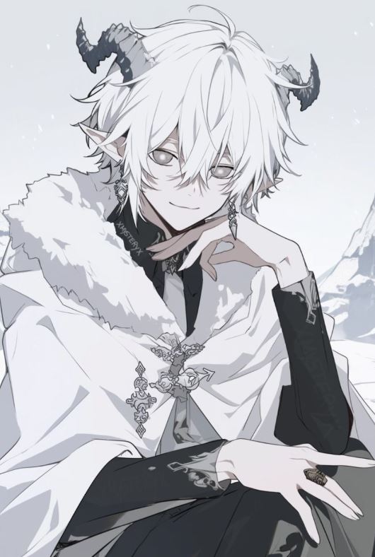 Rồng anime trắng cùng pháp sư lạnh lùng