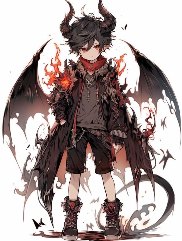 Thiếu niên lửa và rồng đen anime đầy sức mạnh