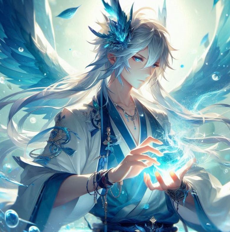 Pháp sư rồng anime điều khiển năng lượng ánh sáng