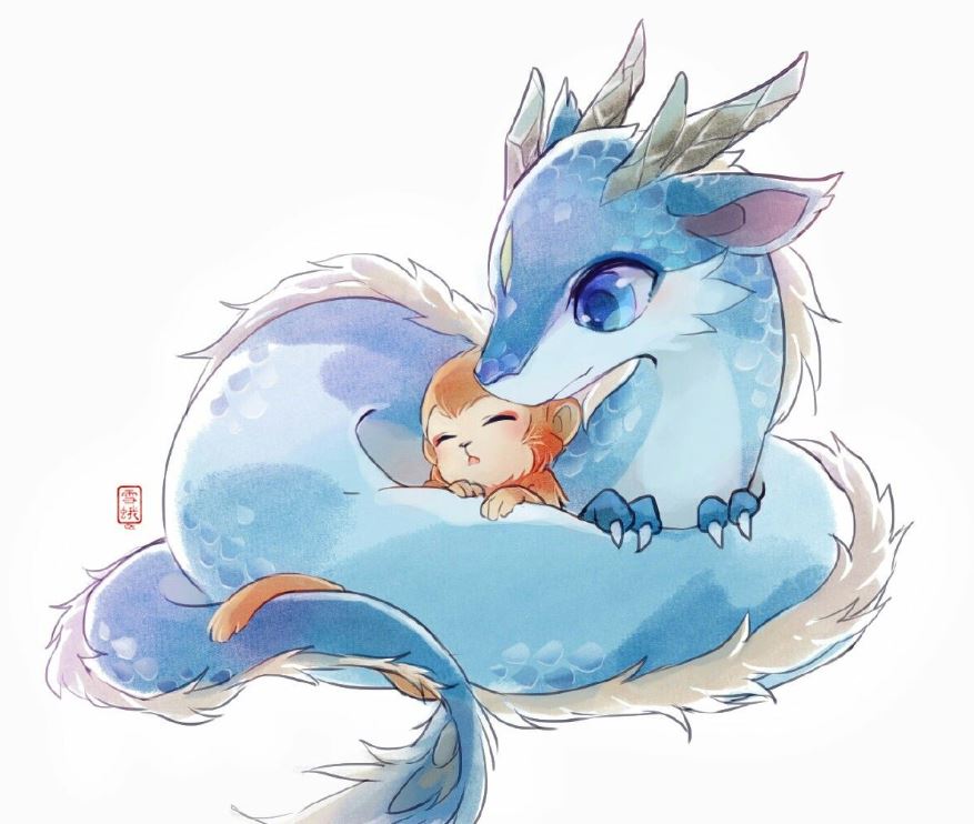 ảnh rồng lửa anime