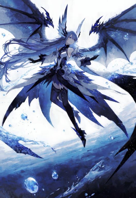 Nữ chiến binh và rồng anime quyền lực