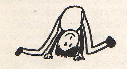 turning summersaults child