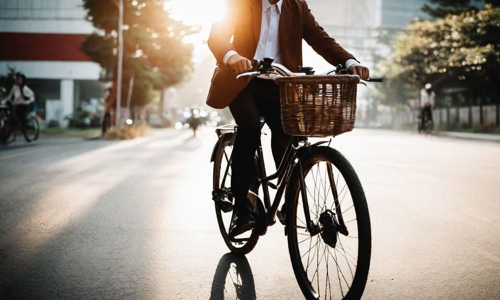 Khi bị ngã trong lúc đi xe đạp, vùng xương cụt có thể va đập mạnh vào mặt đất hoặc vật cứng dẫn đến tình trạng gãy xương cụt.