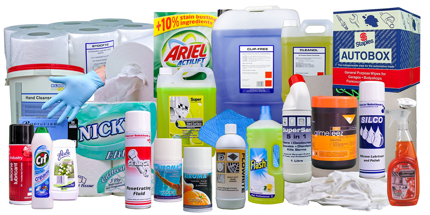 NaOH là thành phần quan trọng để sản xuất chất tẩy rửa