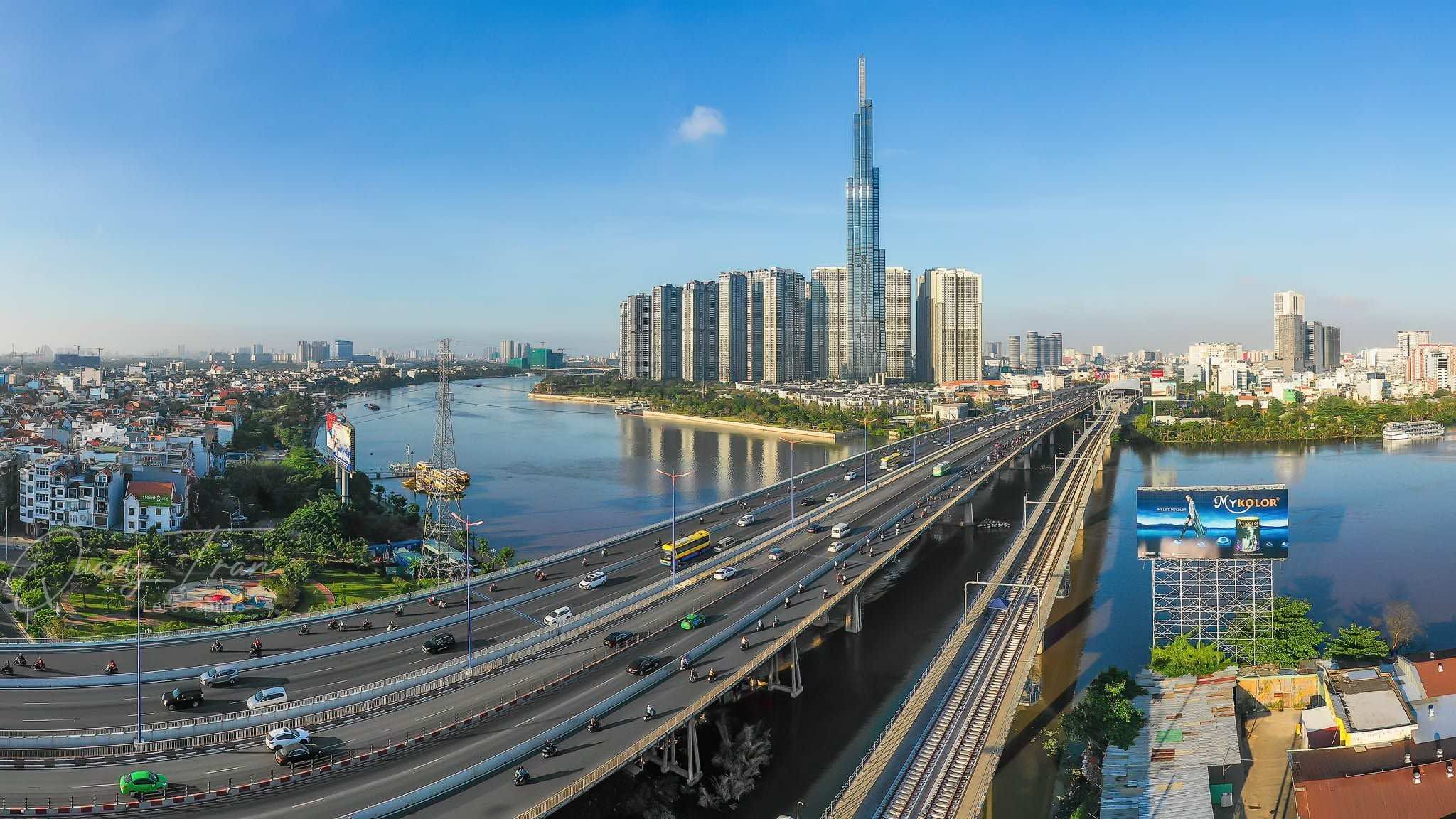 Skyview Landmark 81 nằm trong quần thể khu Vinhomes Central Park