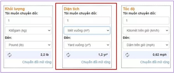 Sử dụng công cụ Convert Word chuyển đổi 1ha là bao nhiêu m2