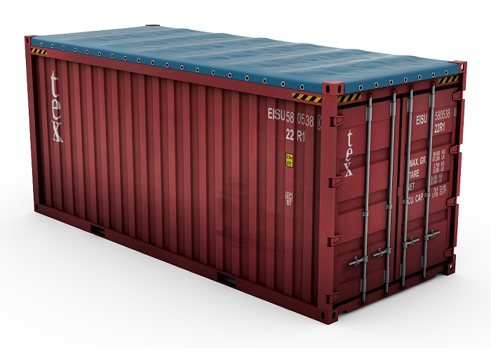 Container 20 feet mở nóc (OT) chở được bao nhiêu tấn