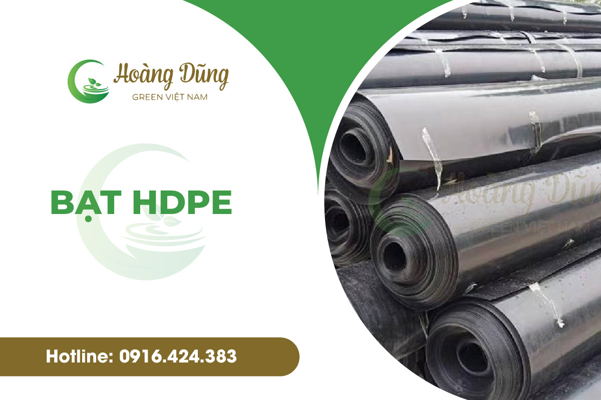 Bạt HDPE chống thấm khổ 4m, 5m, 6m, 7m, 8m, 10m
