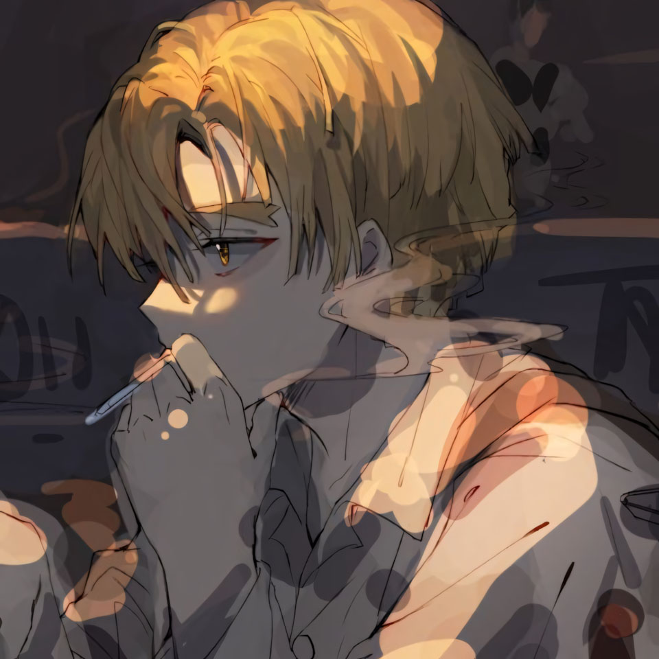 avatar anh anime nam buon 960px 960px 2