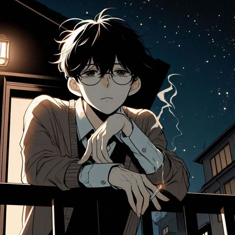 avatar anh anime nam buon 960px 960px 8