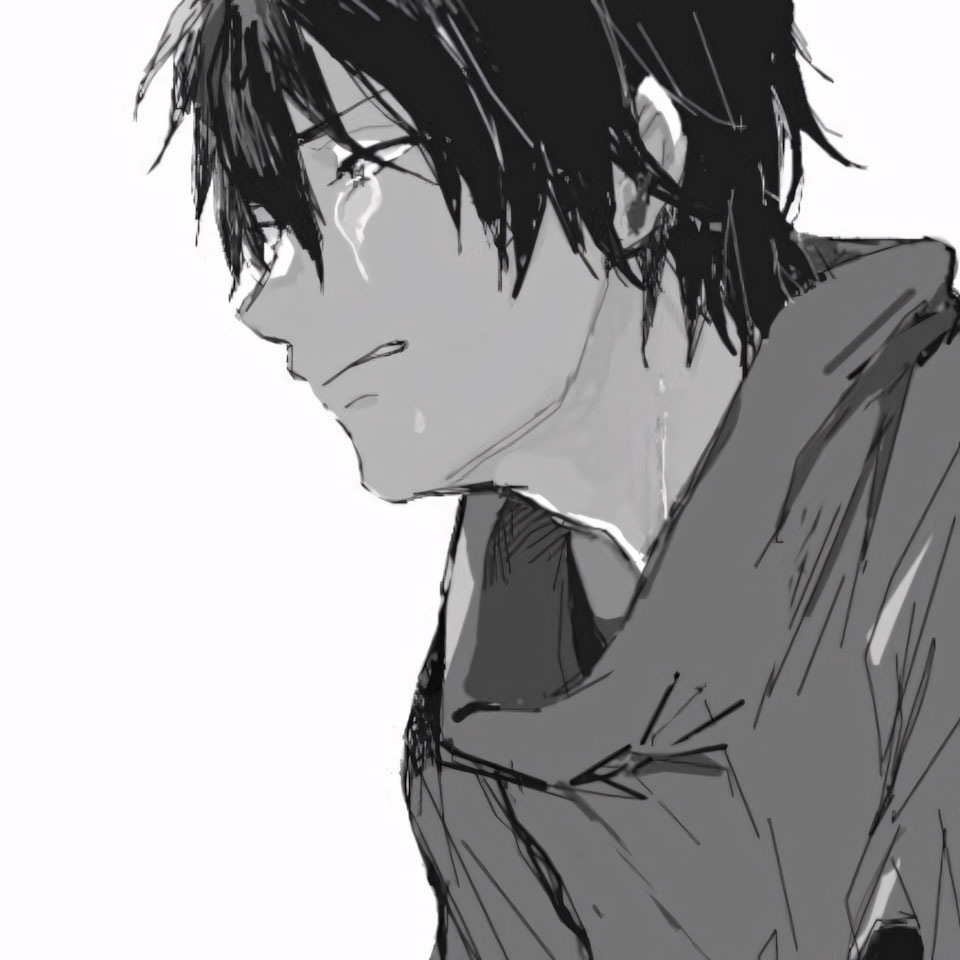 tam trang buon khoc avatar anh anime nam buon 960px 960px 5