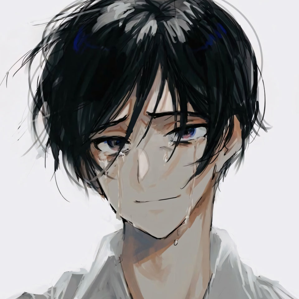 tam trang buon khoc avatar anh anime nam buon 960px 960px 6