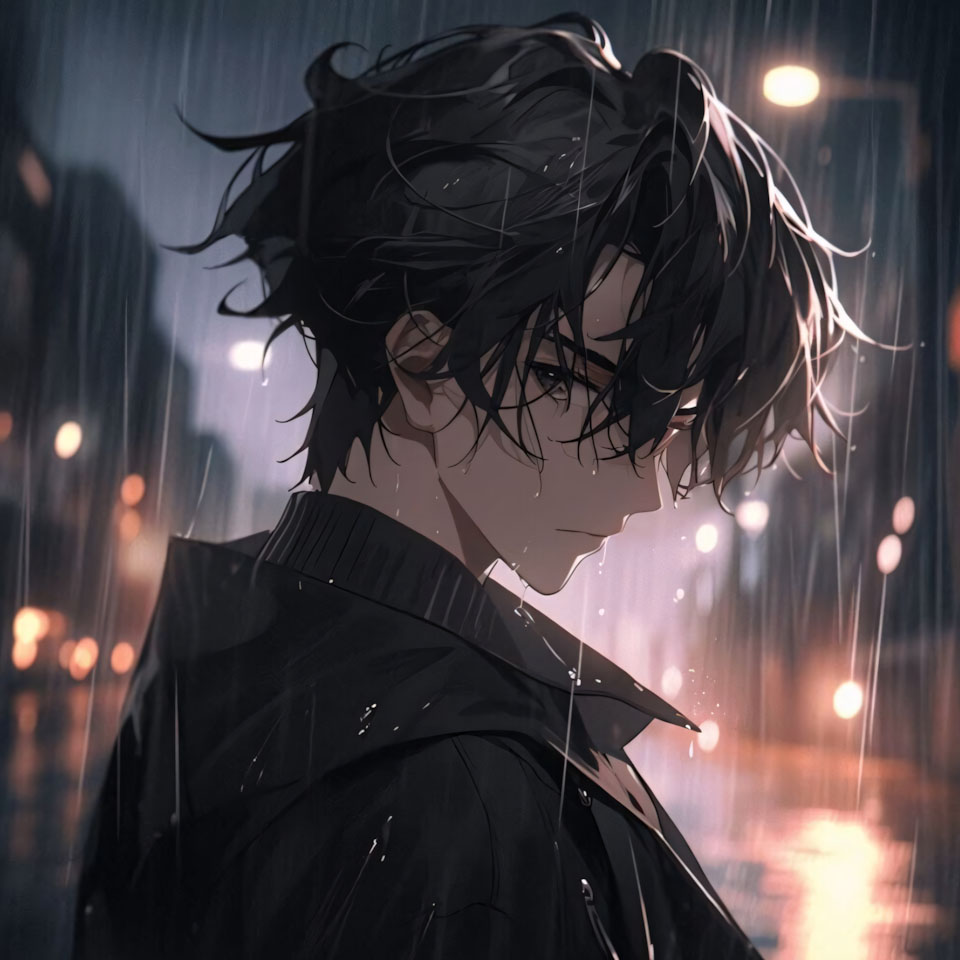 tam trang buon khoc avatar anh anime nam buon 960px 960px 10