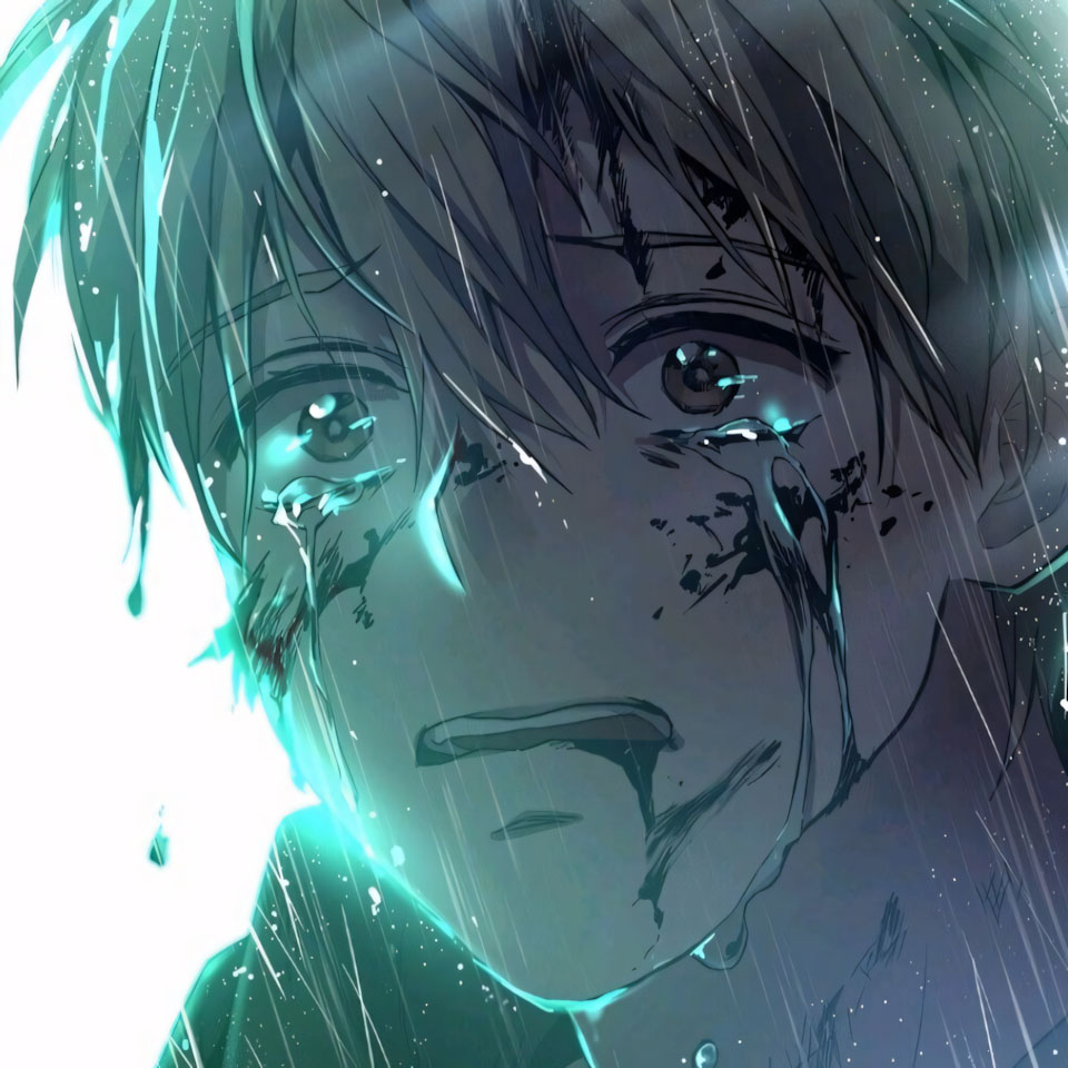 tam trang buon khoc avatar anh anime nam buon 960px 960px 14