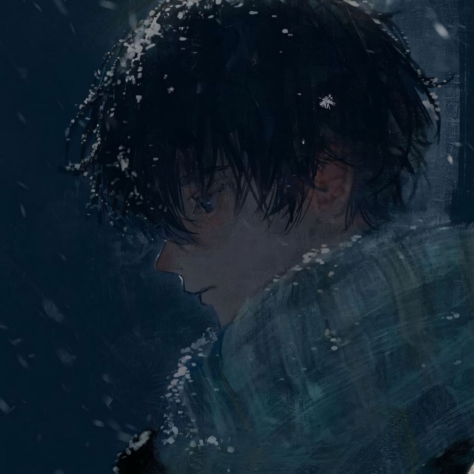 tam trang buon khoc avatar anh anime nam buon 960px 960px 16