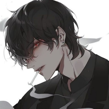 Ảnh đại diện ngầu chất con trai hút thuốc