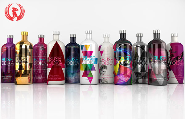 Mẫu chai rượu đẹp