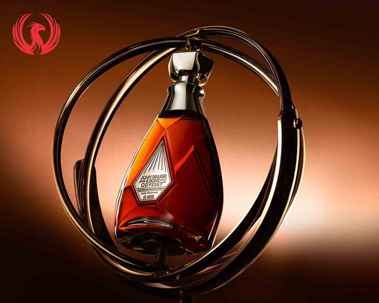 Thiết kế của một chai rượu đắt tiền