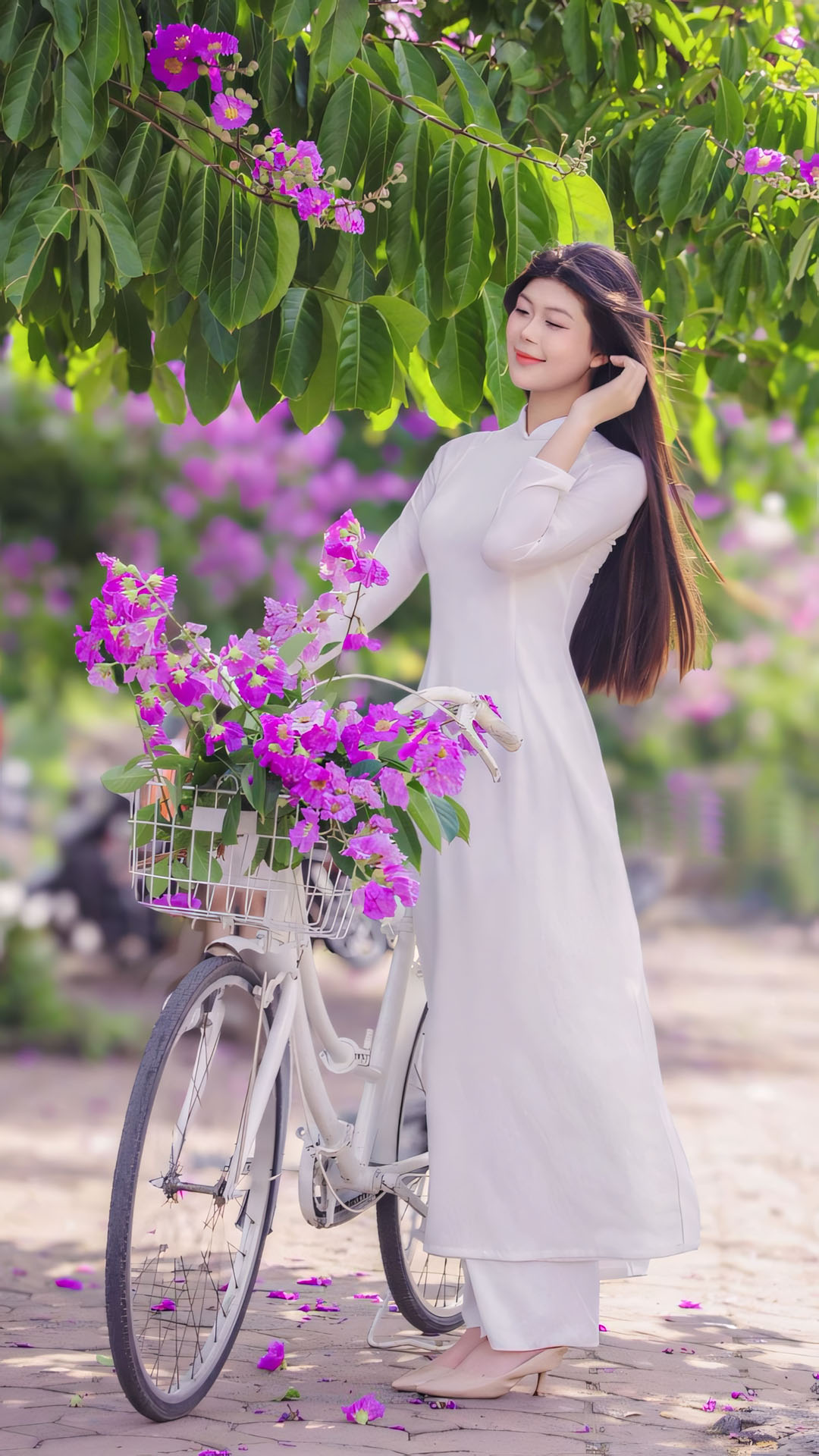 Ao dai anh hoa bang lang buon 1920px 1080px full hdd 9