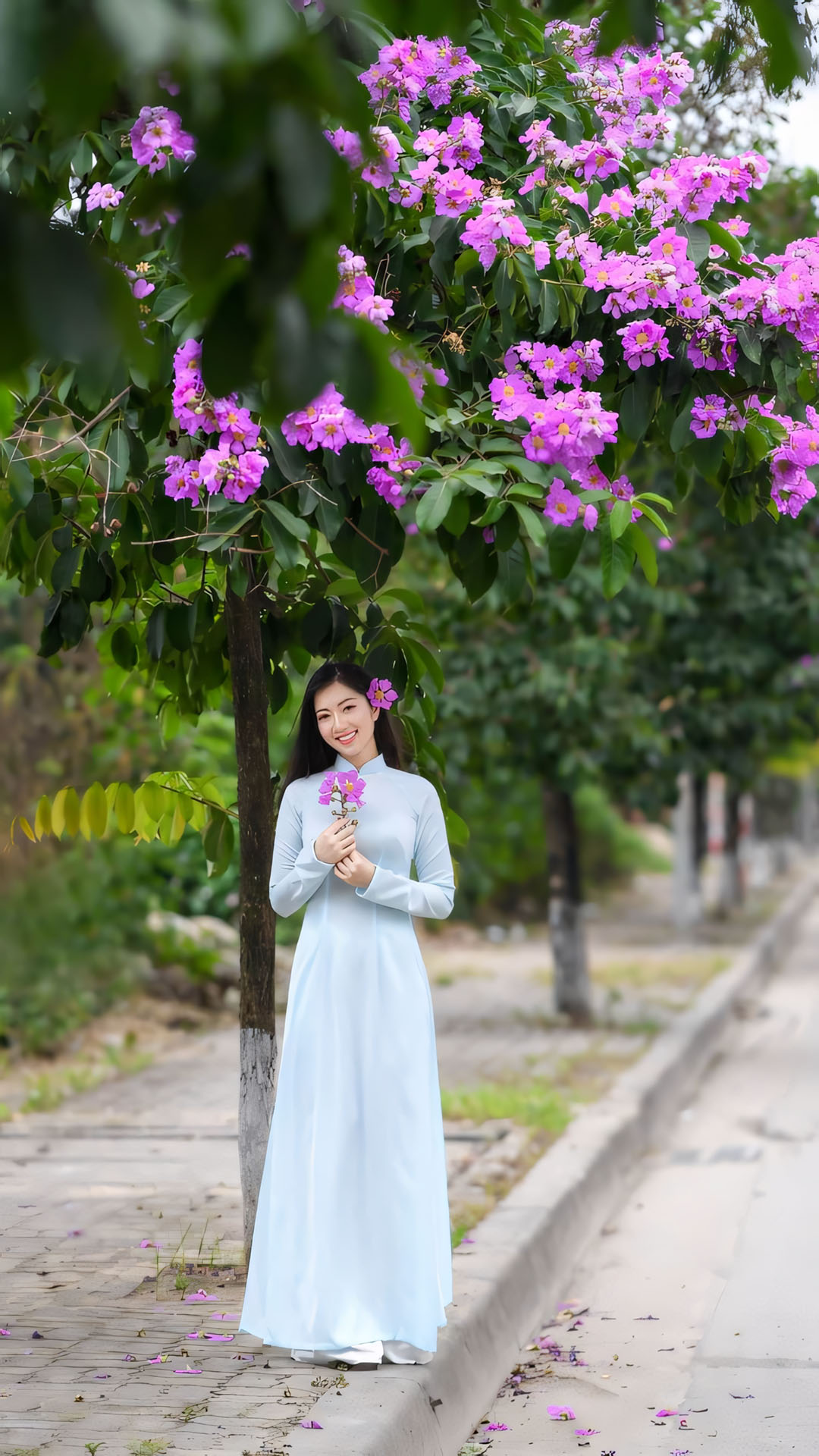 Ao dai anh hoa bang lang buon 1920px 1080px full hdd 5