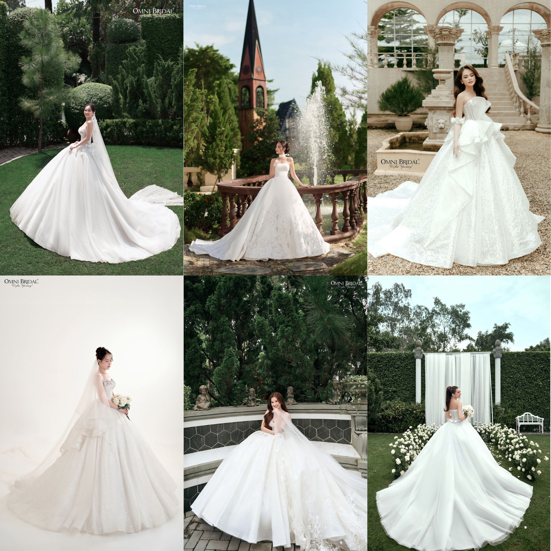 Ảnh cô dâu đẹp với tùng váy công chúa