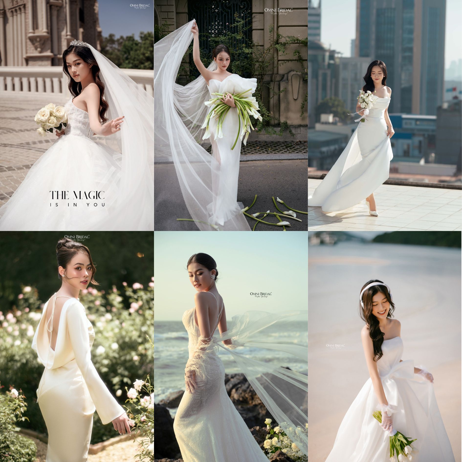 Tư thế chụp ảnh cô dâu đẹp với sự chuyển động