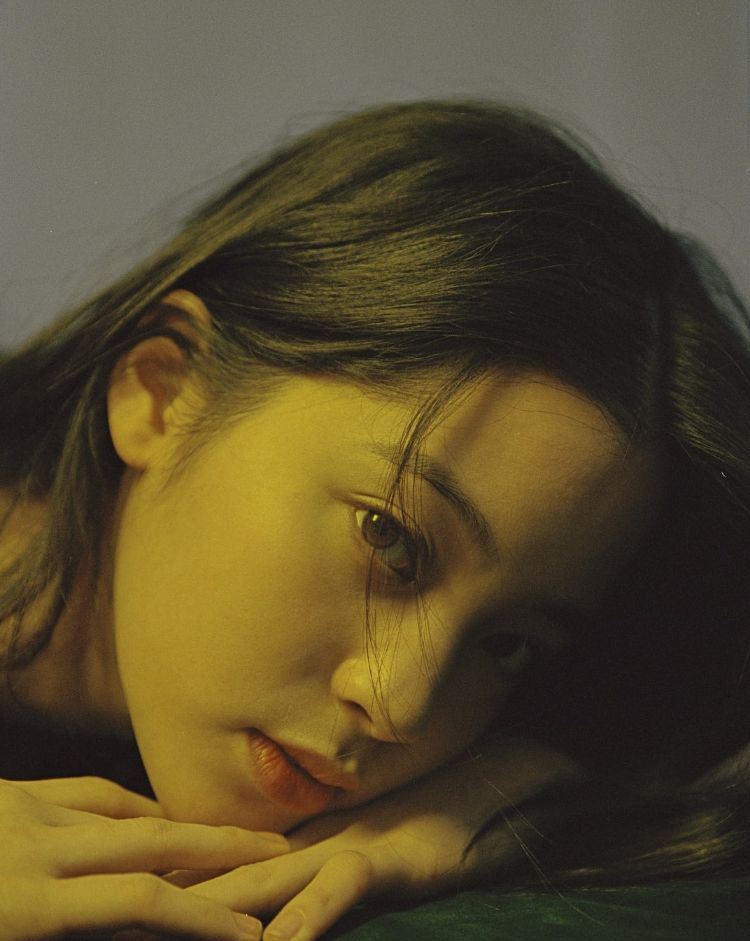 chụp nửa mặt xinh