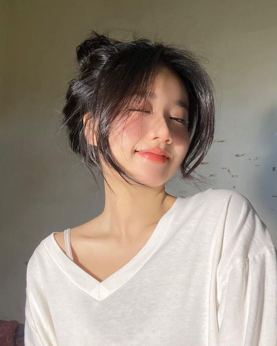 chụp hình cận mặt đẹp