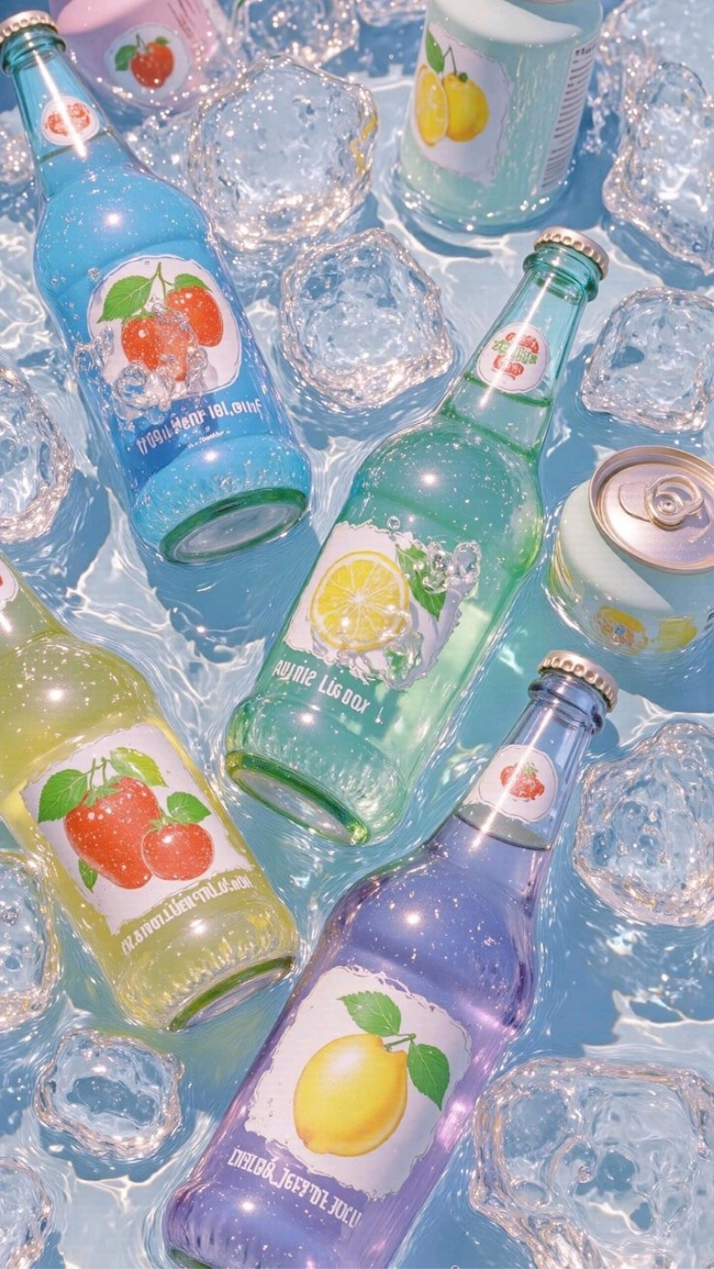 ảnh nền cute điện thoại nước trái cây