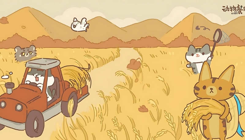 ảnh nền cute mèo hoạt hình