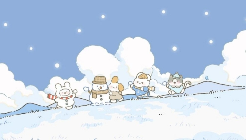 ảnh nền cute mèo tắm suối nước nóng