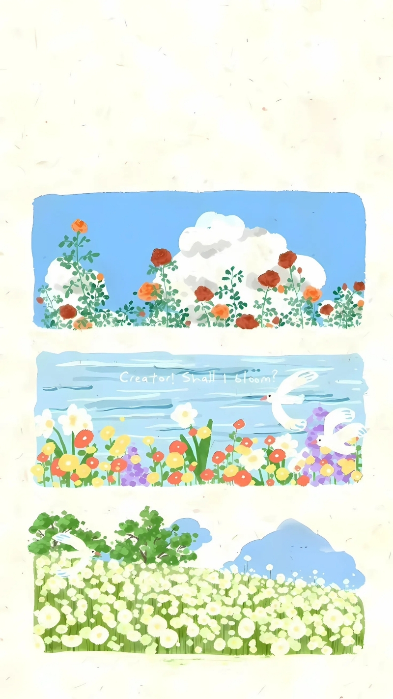 ảnh nền cute điện thoại nền hoa cute