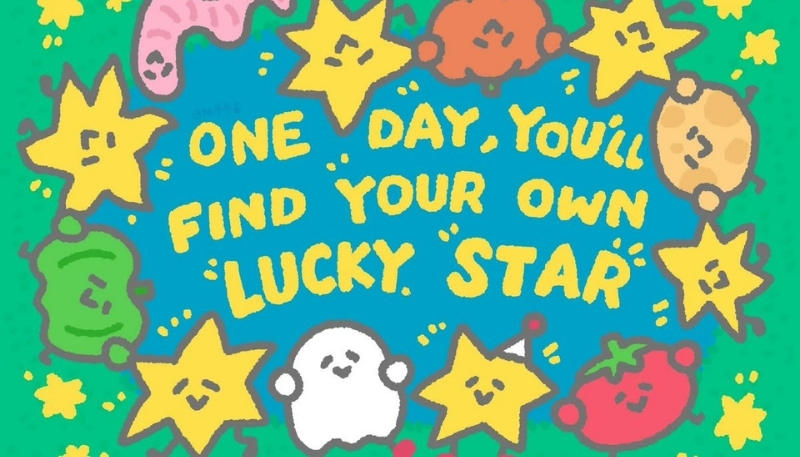 ảnh nền cute lucky star