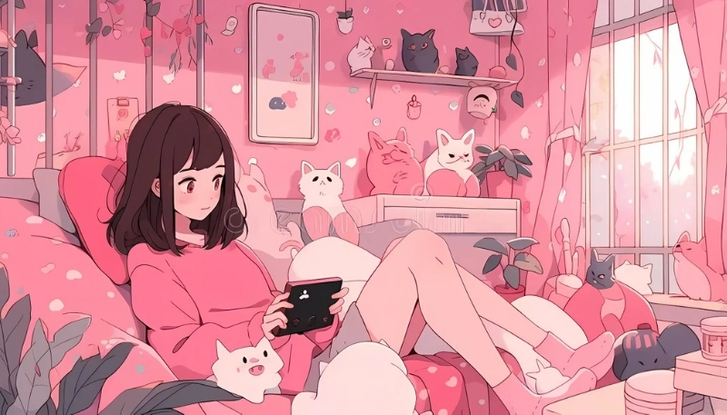 ảnh nền cute hoạt hình