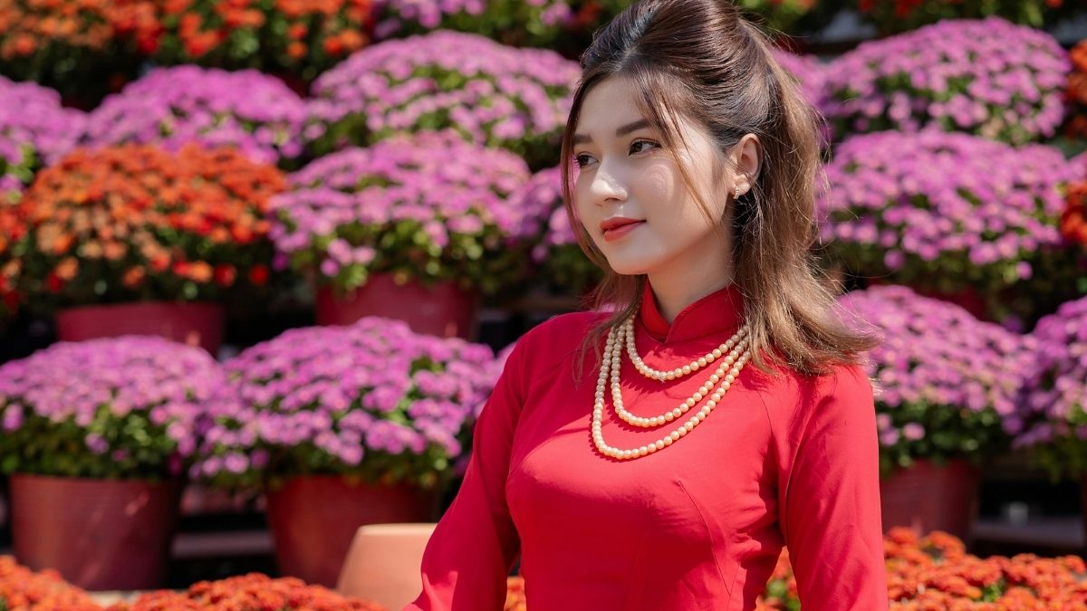 Ảnh cô gái xinh đẹp thuần khiết như nàng thơ