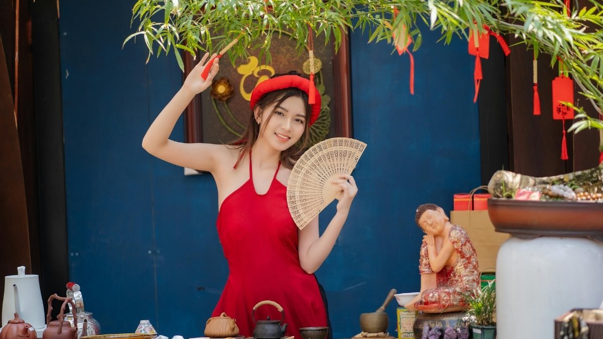 Ảnh cô gái xinh đẹp thuần khiết nhẹ nhàng