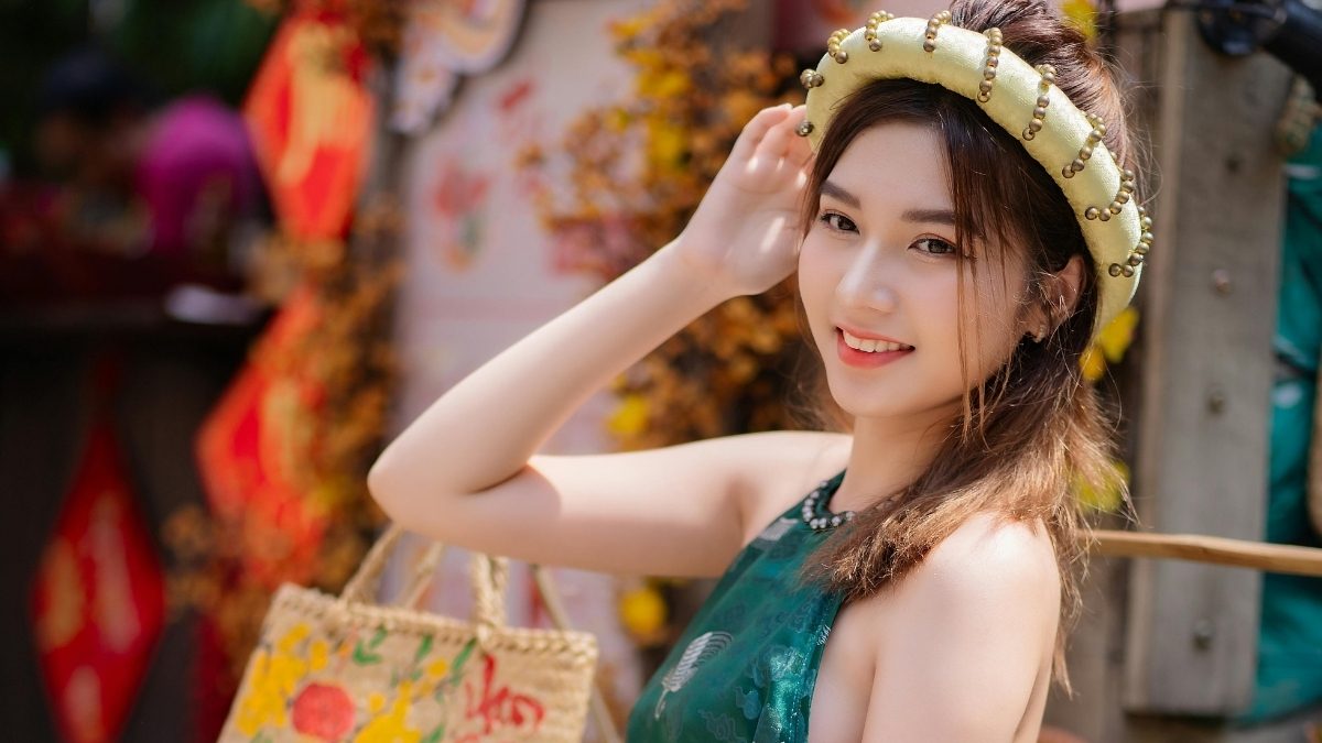 Ảnh cô gái xinh đẹp dễ thương phong cách