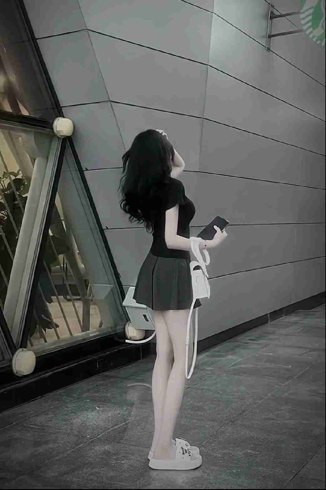 Ảnh gái xinh che mặt