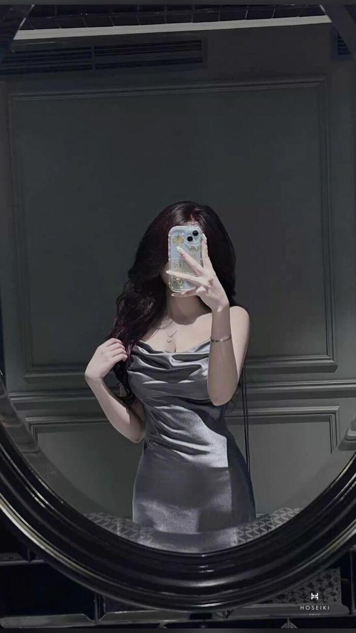 Ảnh gái xinh che mặt