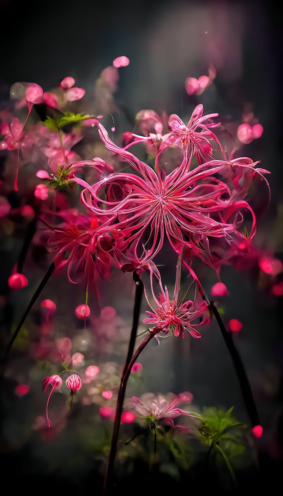 hình nền hoa bỉ ngạn đỏ