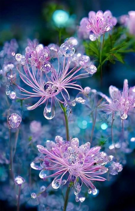 hình nền hoa bỉ ngạn tím