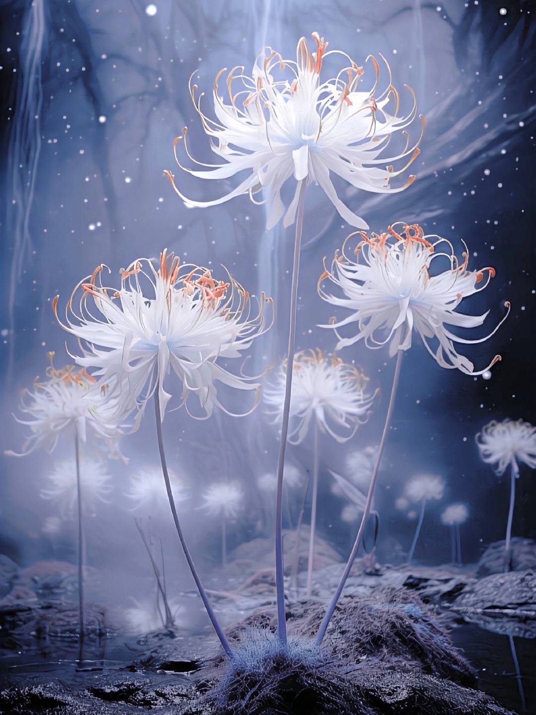 ảnh nền hoa bỉ ngạn trắng