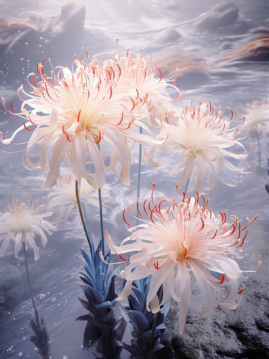 ảnh nền hoa bỉ ngạn trắng