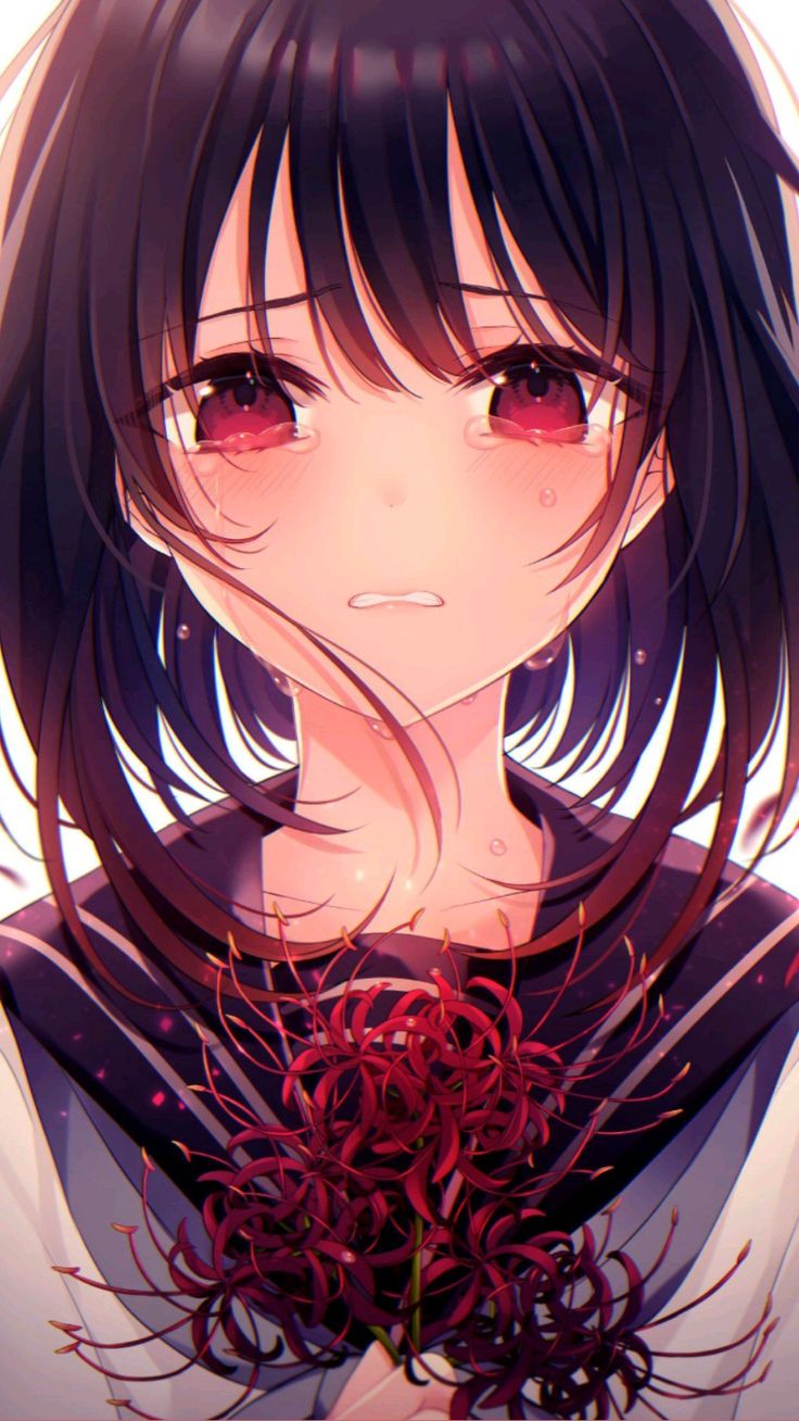 hình nền hoa bỉ ngạn anime