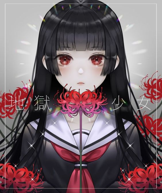 ảnh nền hoa bỉ ngạn và cô gái